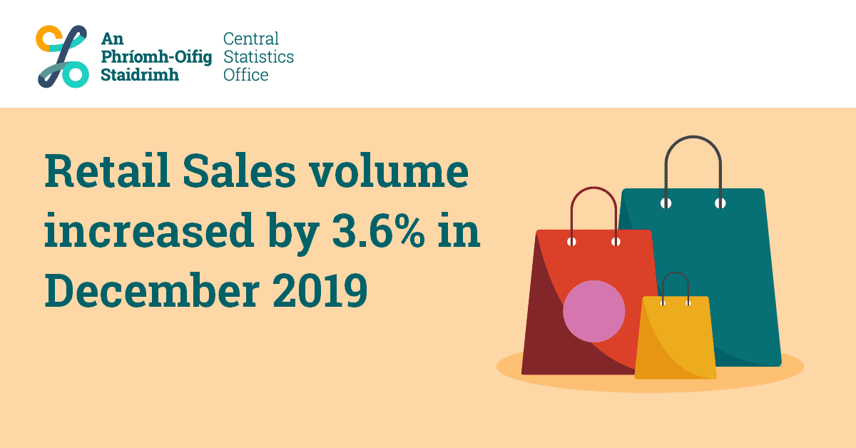 Retail Sales volume increased by 3.6 in December 2019 Bannon
